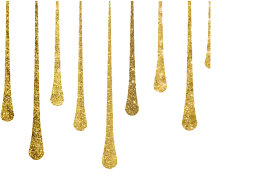 Free Png Download Sparkle Glitter Gold Png Images Background - Necklace (850x602), Png Download