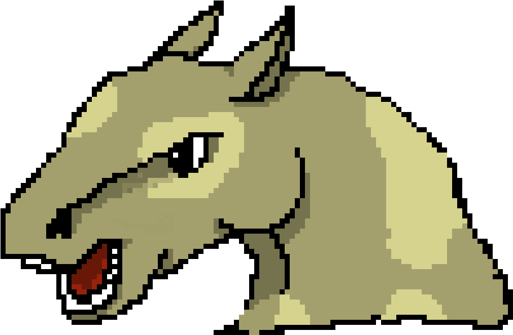 Angry Horsie - Pixelart Angry Horse (1310x740), Png Download