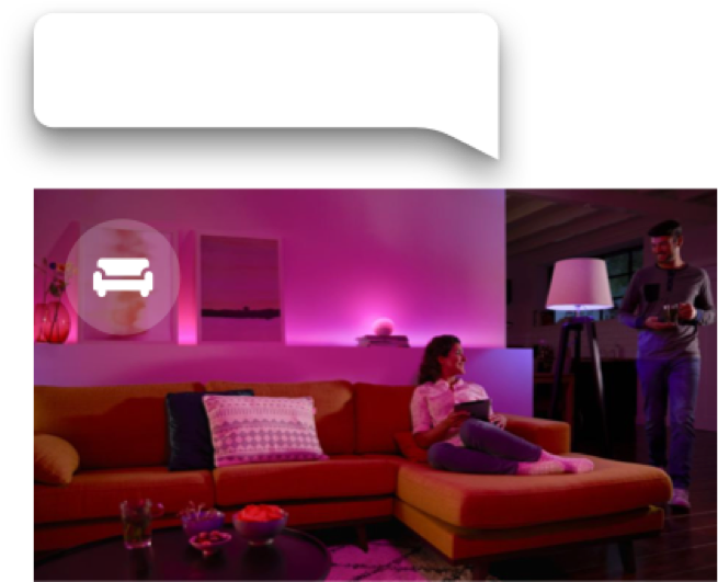 Control One Or More Rooms - Interior Design (700x553), Png Download