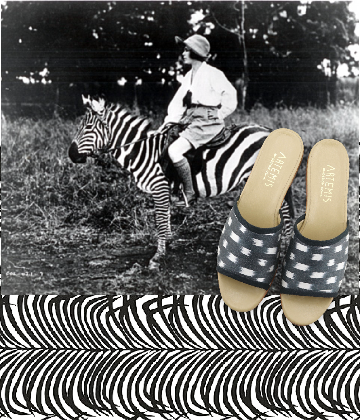 Artemis Design Co - Vintage Safari (1250x1509), Png Download