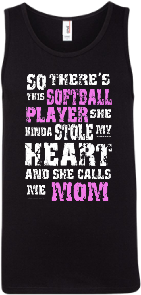 So There's This Softball Player She Kinda Stole My - Active Tank (1024x1024), Png Download