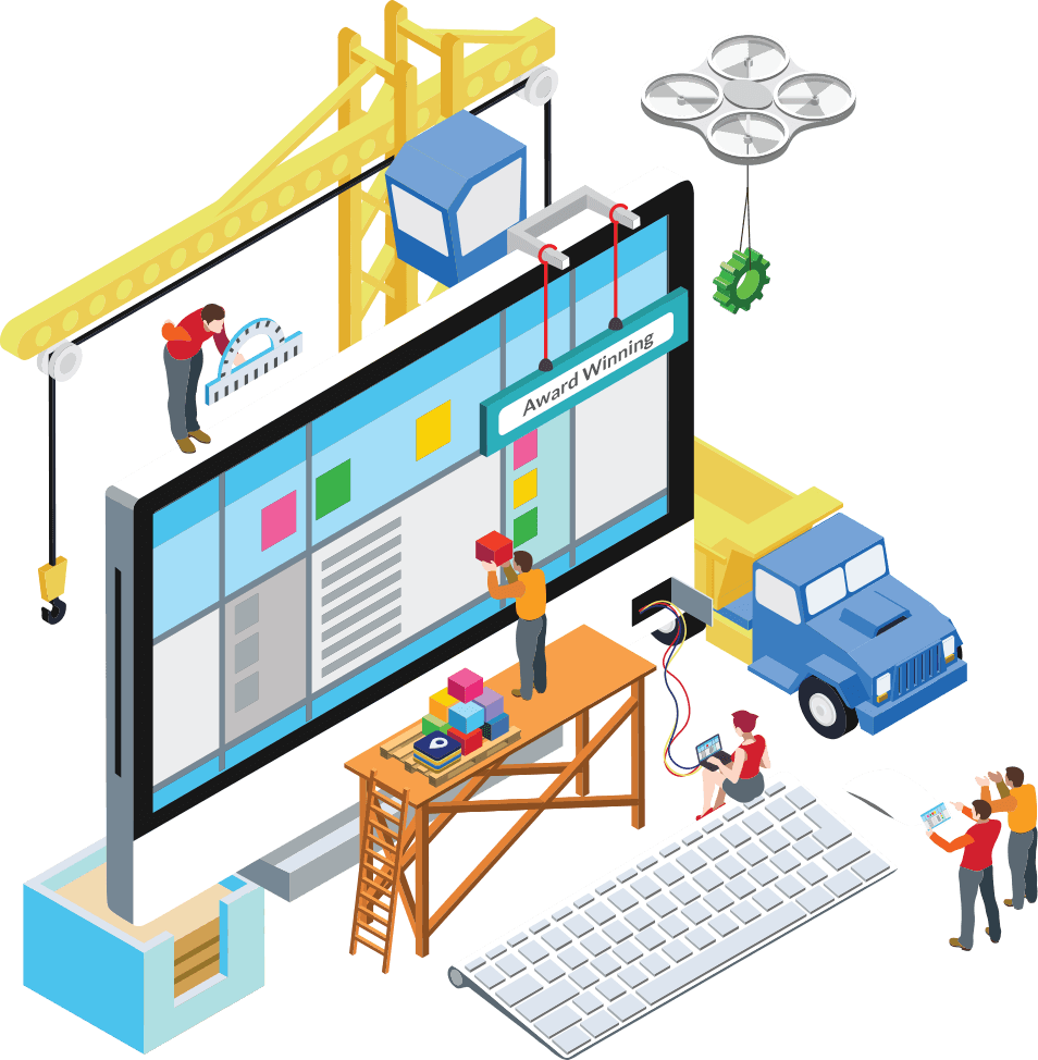 Web Development - Illustration For Web Developers (954x974), Png Download