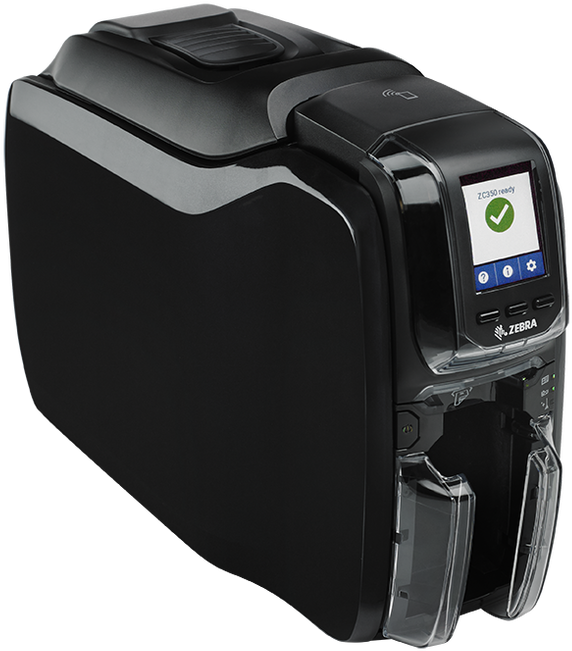 Zc350 Single Sided Card Printer - Zc350 Card Printer (1280x960), Png Download