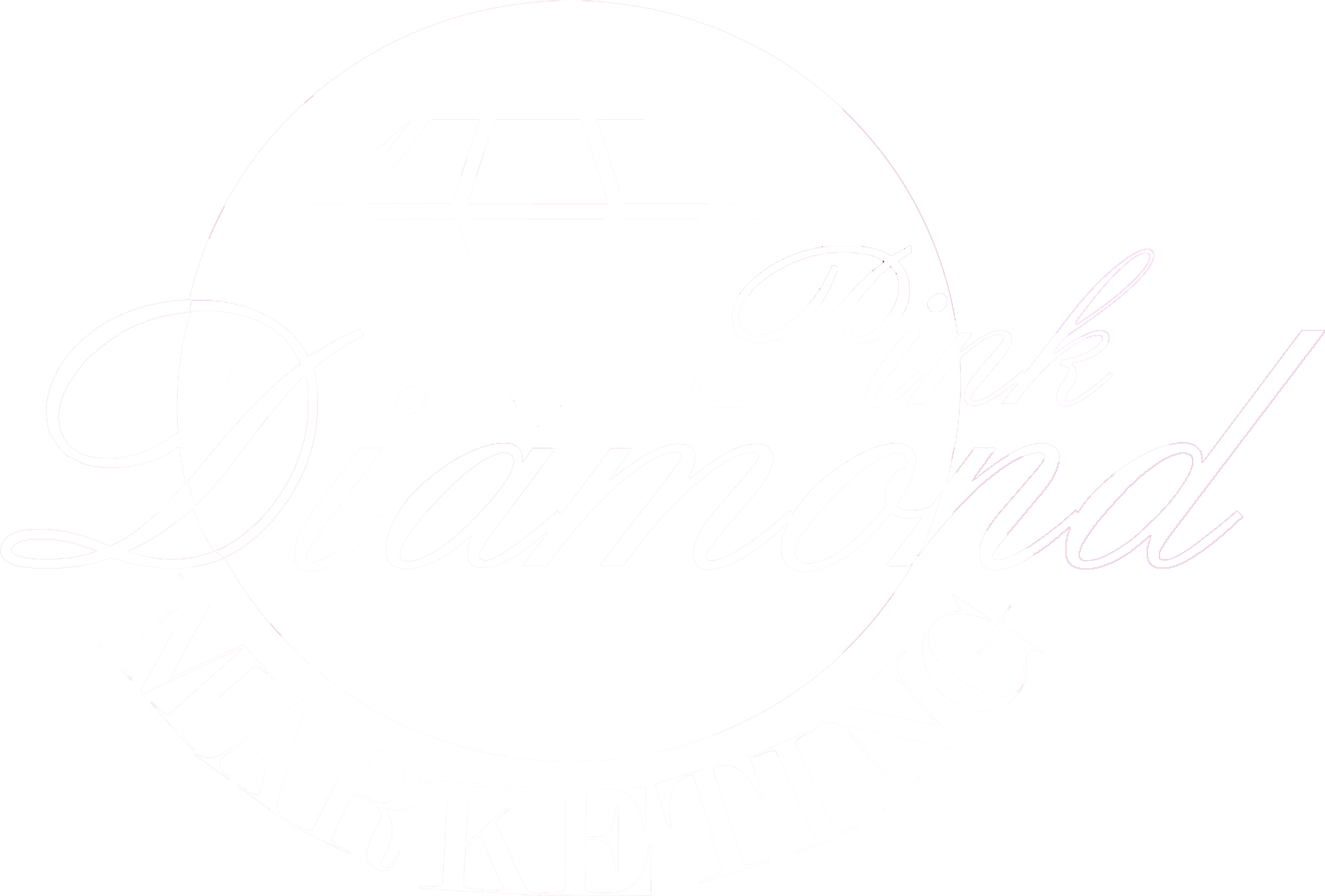 Pink Diamond Marketing - Label (3253x2277), Png Download