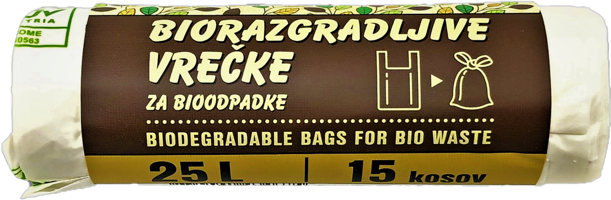 Biodegradable Garbage Bag - Signage (1200x569), Png Download