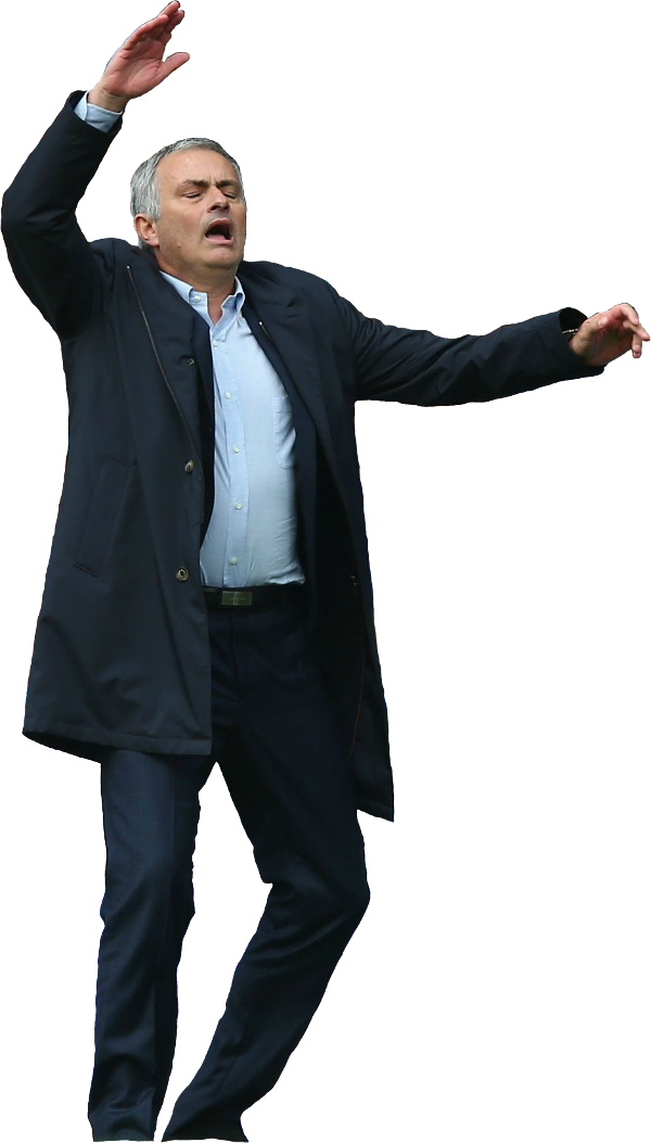 600 X 1053 10 - Jose Mourinho No Background (600x1053), Png Download