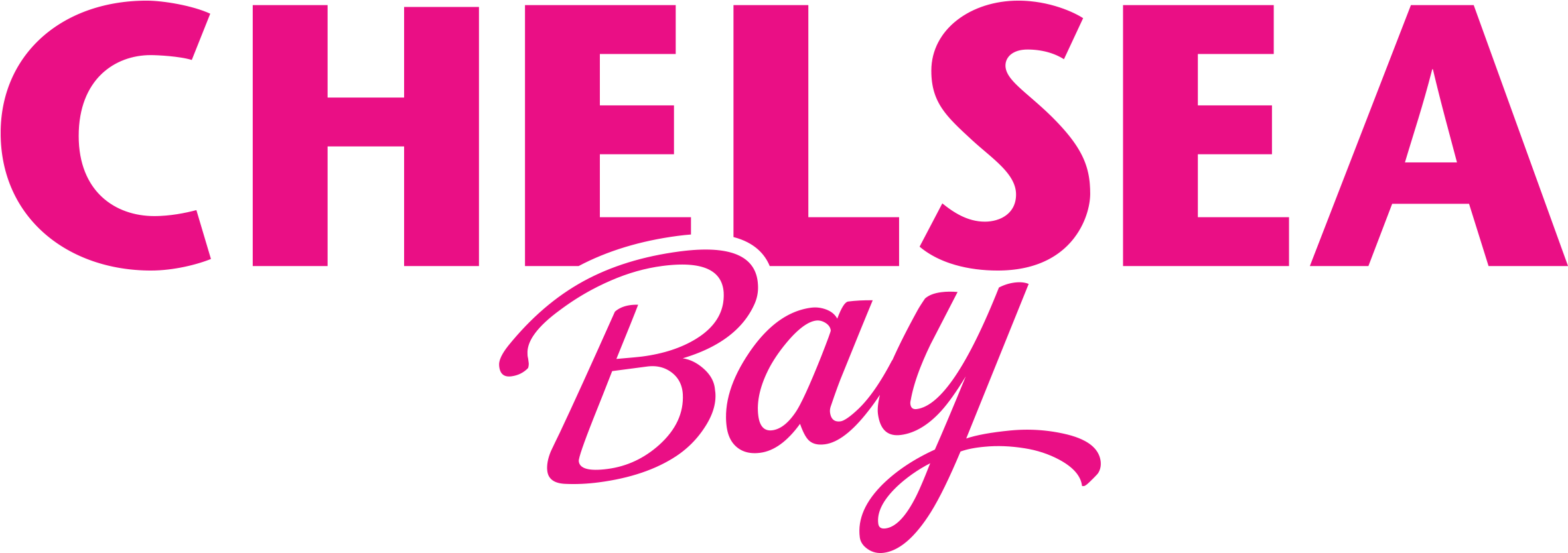 Chelsea Bay Rgb - Calligraphy (2598x945), Png Download