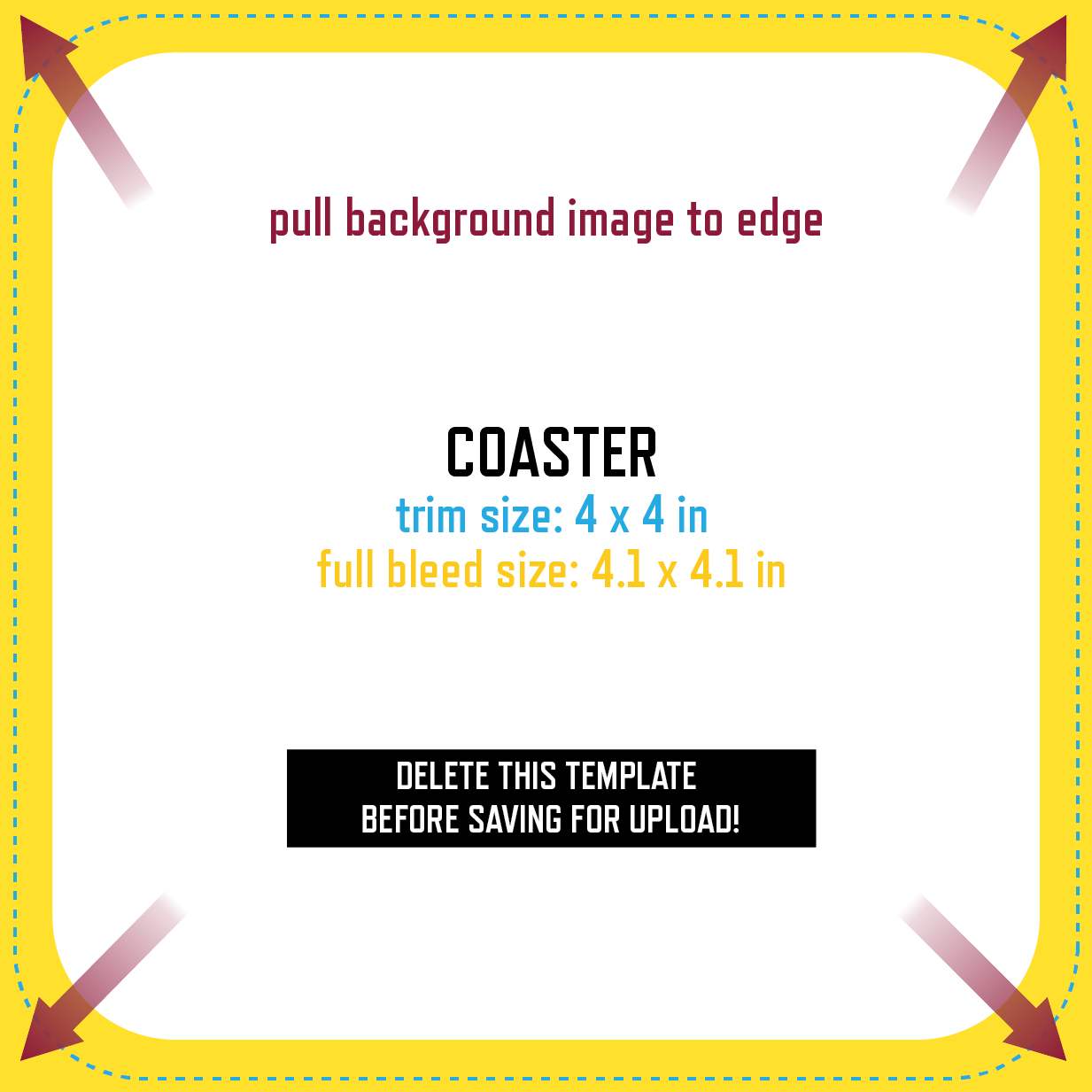 Coaster Design Template Coaster Template (1233x1233), Png Download