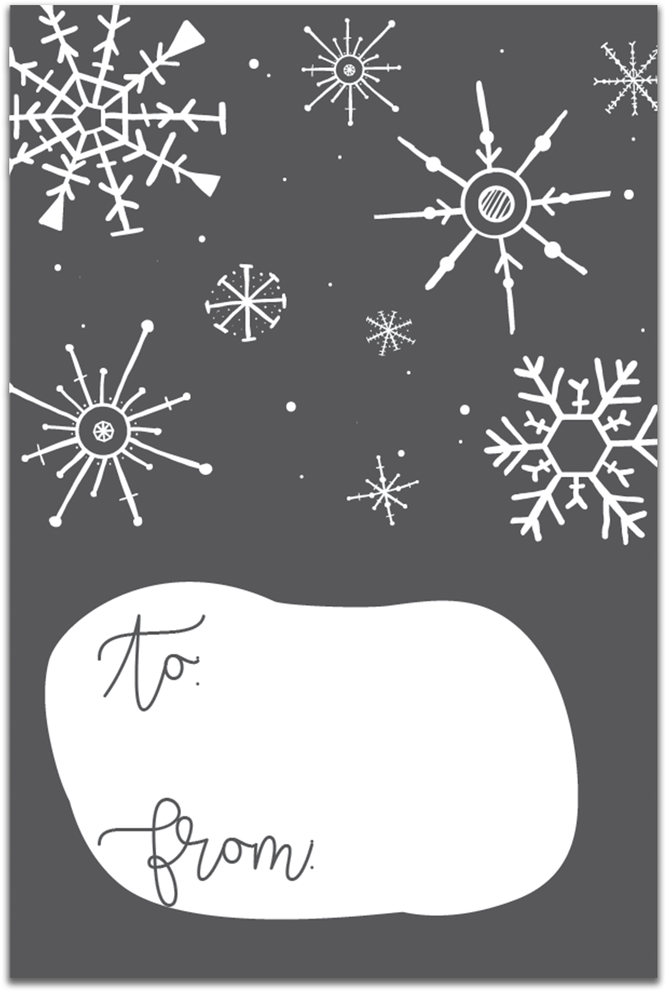 Gt Snowflakes Tags Little - Illustration (1059x1562), Png Download