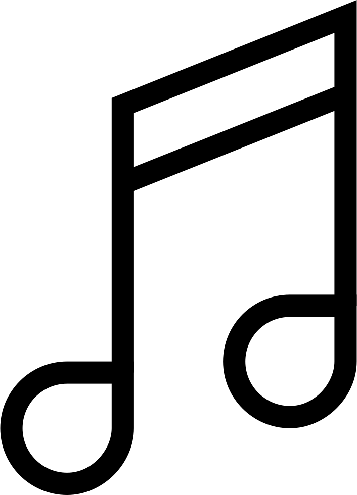 Music Note Streamline Comments (706x980), Png Download