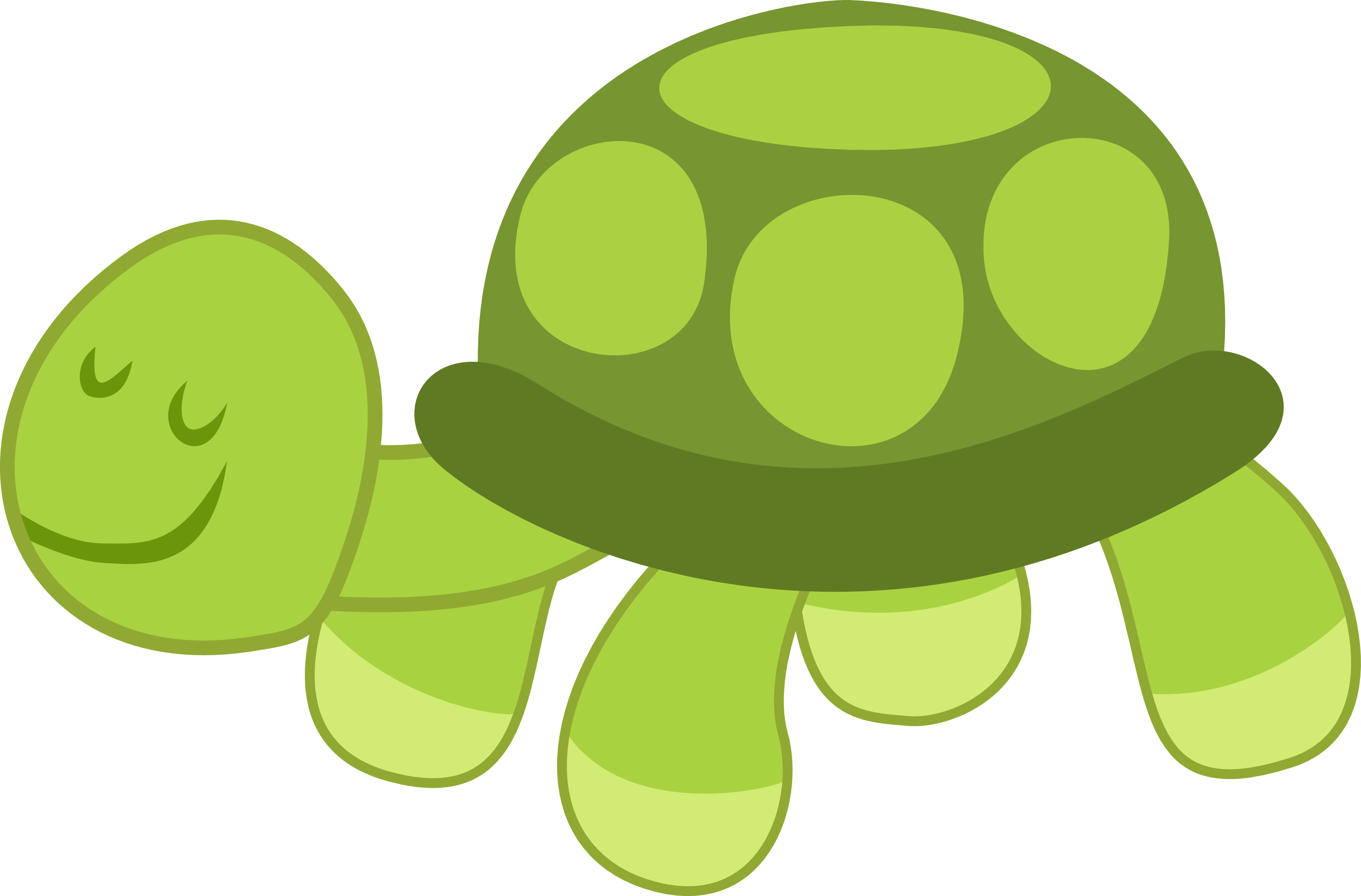 Eyes Clipart Turtle - Mlp Baby Toys Vector (3000x1976), Png Download