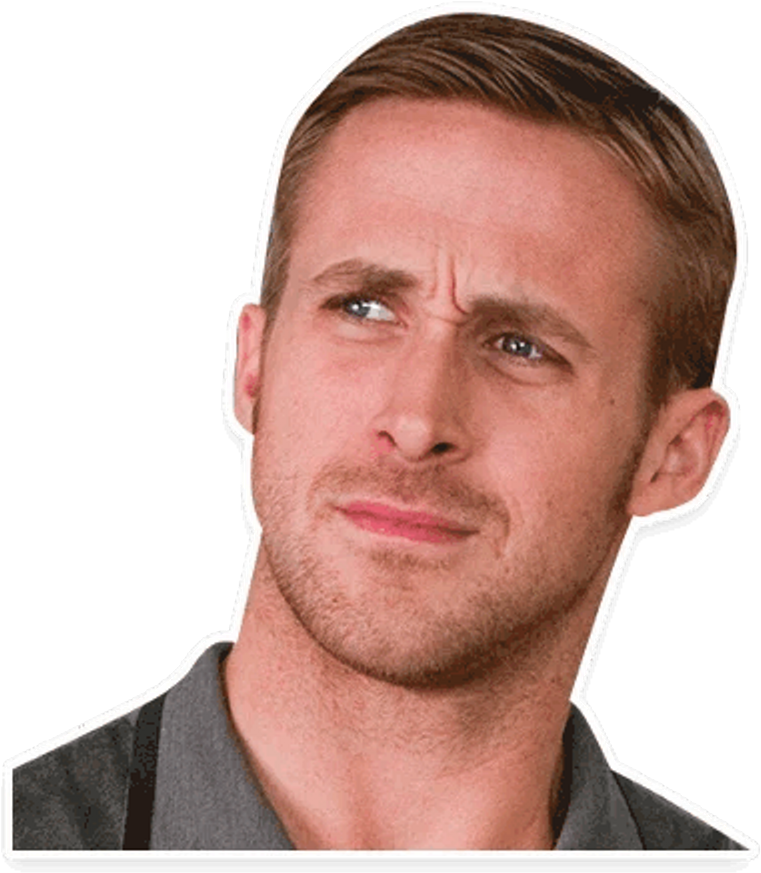 Ryangosling Sticker - Ryan Gosling Kocha Lubi Szanuje (1024x1024), Png Download
