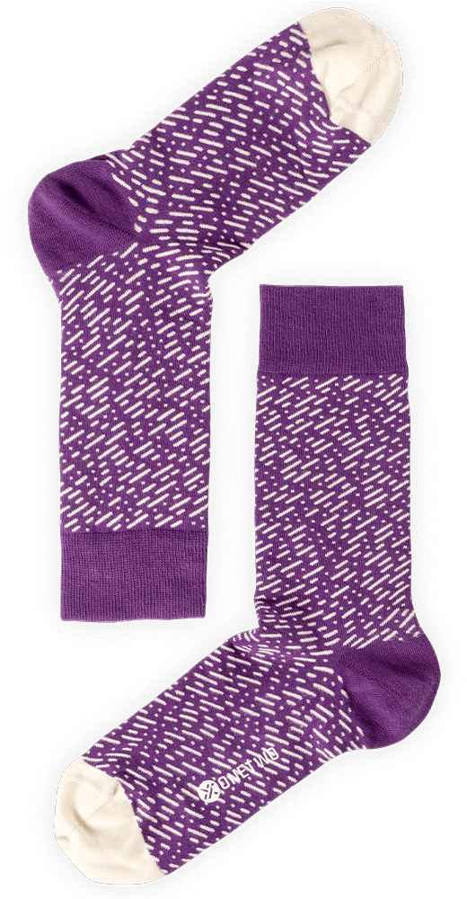 Purple Rain - Sock (1000x1000), Png Download