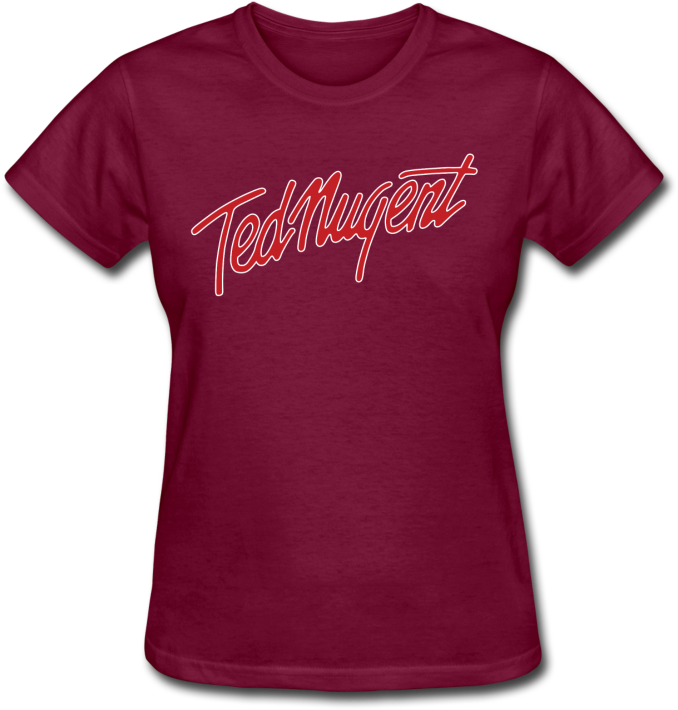 Women's Ted Nugent Logo T-shirt - T Shirt (800x800), Png Download