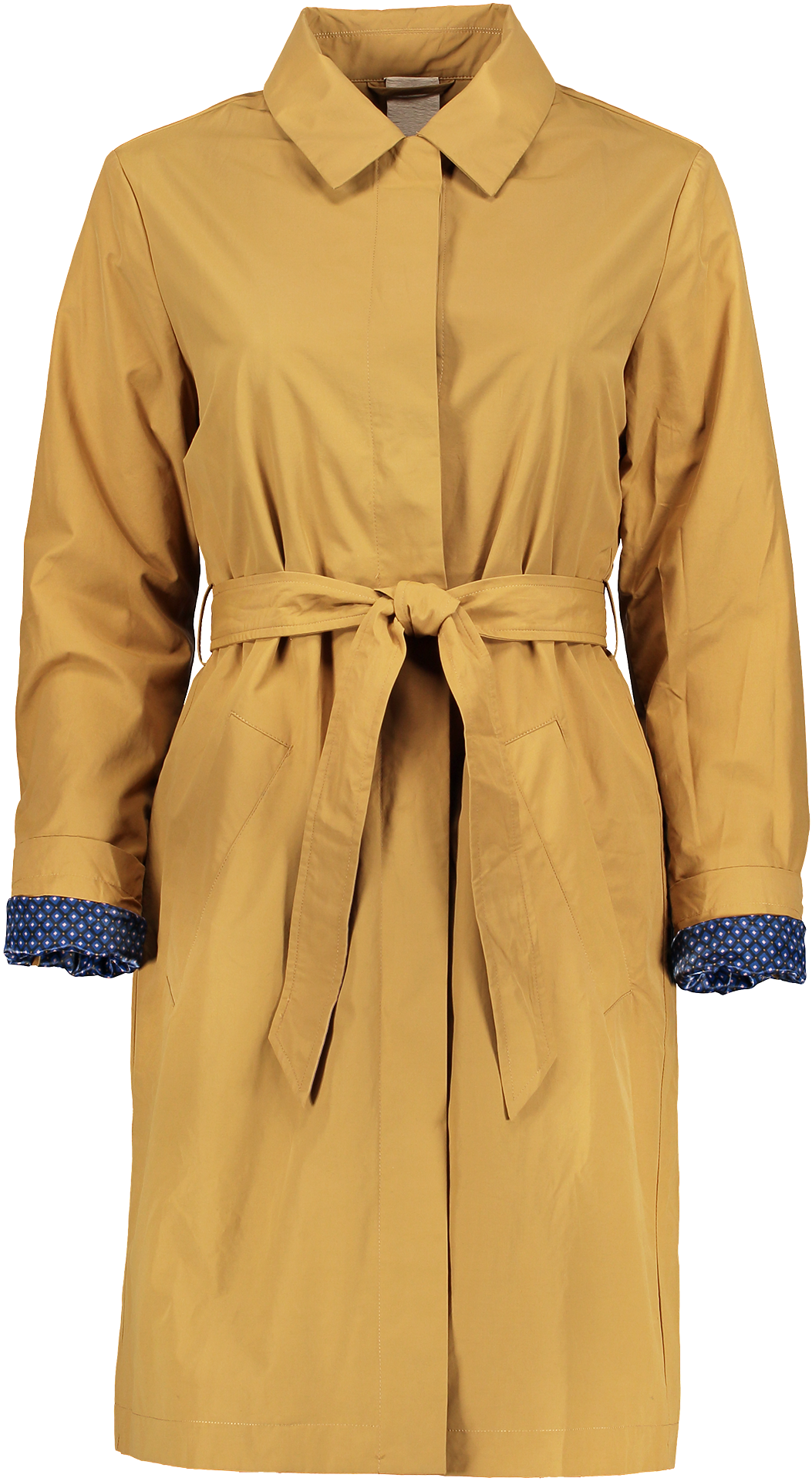 Carine Trench Coat Khaki - Overcoat (1280x1920), Png Download