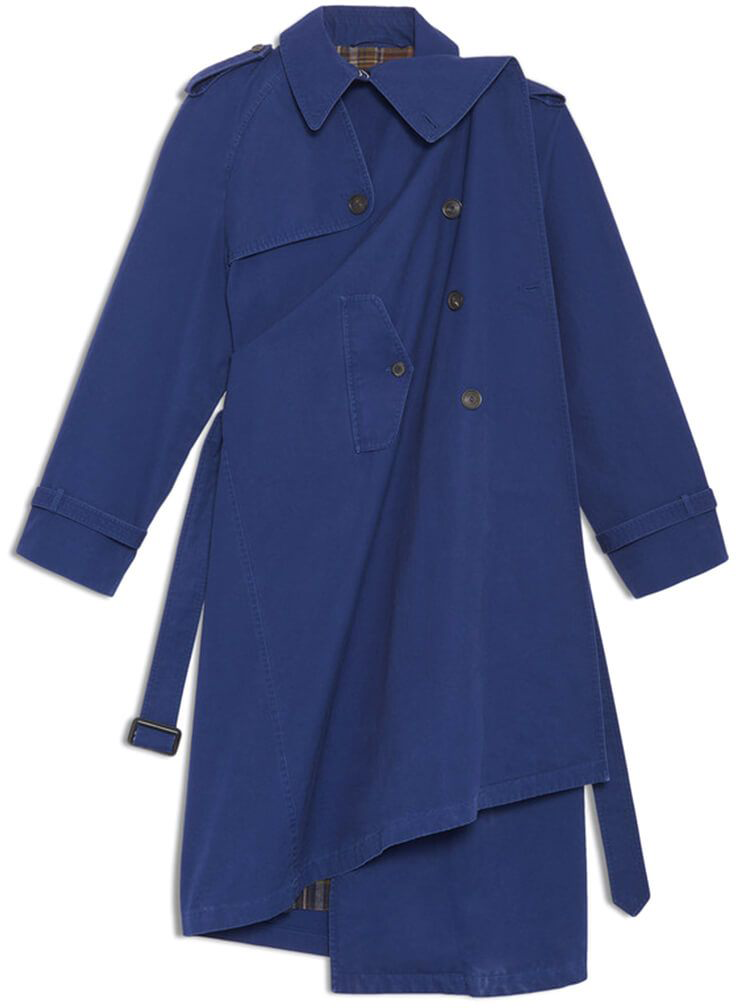 Esprit Trench Coat Moda Operandi, $3,370 - Overcoat (738x1008), Png Download