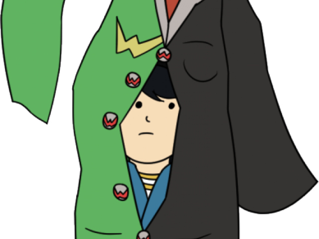 Anime Boy Clipart Trench Coat - Totem Pole Trench Movie (640x480), Png Download