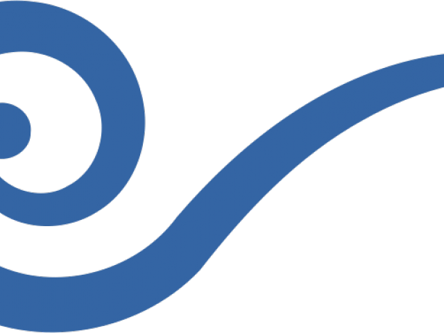 Decorative Line Blue Clipart Divider (640x480), Png Download