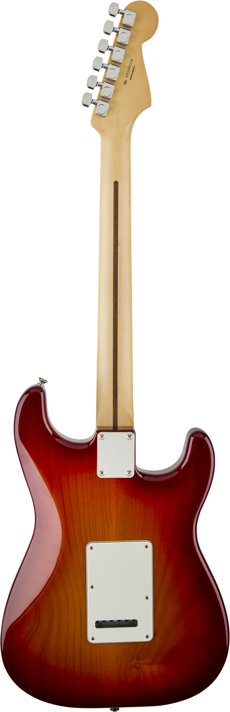 Fender Plus Stratocaster, Left Handed, Aged Cherry - Electric Guitar (780x2400), Png Download
