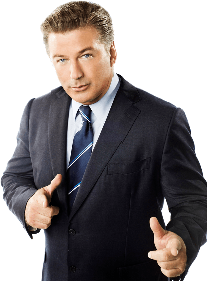 Alec Baldwin Standing - 30 Rock Synergy Meme (738x985), Png Download