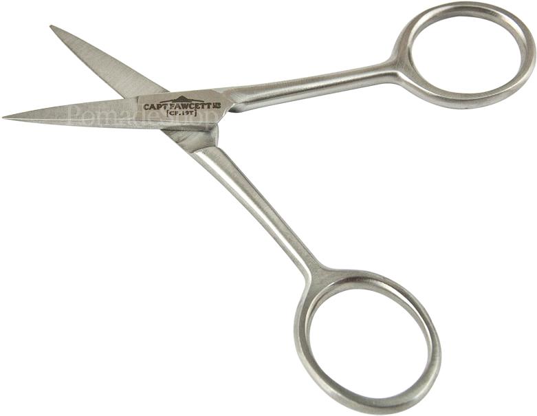 Captain Fawcett's Grooming Scissors - Scissors (800x621), Png Download