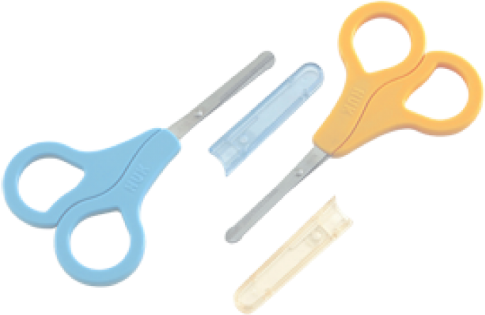 Nuk Baby Scissors With Cover - Nuk Baby Scissors (700x700), Png Download