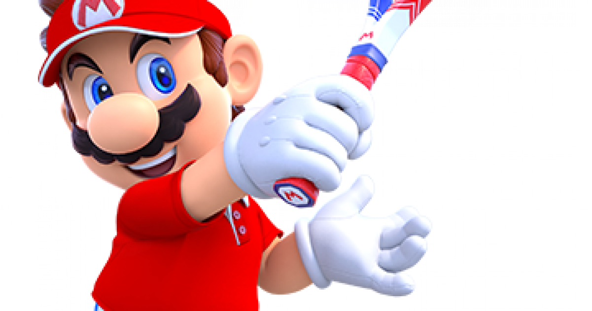 Mario Tennis Aces Png Transparent Image - Mario Mario Tennis Aces (1201x631), Png Download