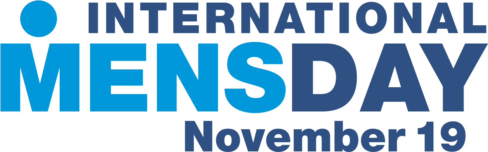 Mens Day Nov 9 Logo Master 4 Png - International Mens Day 2019 (1652x509), Png Download