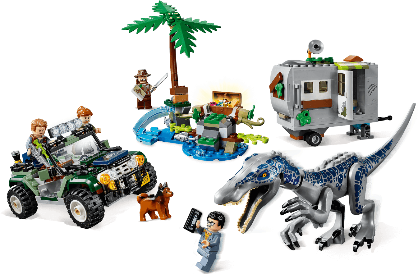 The Treasure Hunt - Jurassic World (1400x958), Png Download