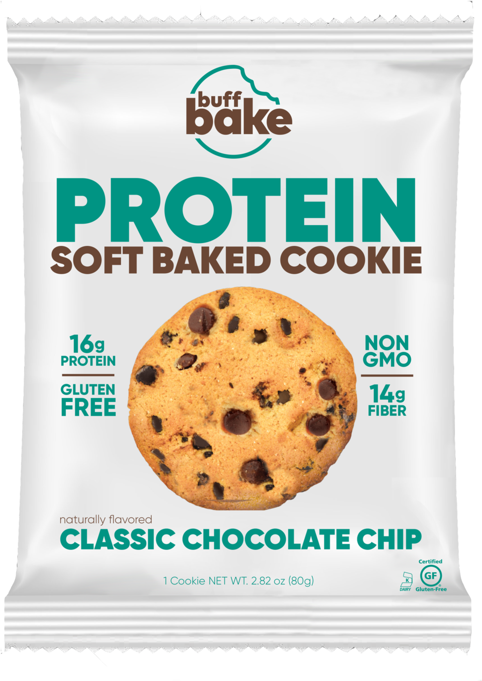 Classic Chocolate Soft Baked - Buff Bake Protein Soft Baked Cookie (2048x1814), Png Download
