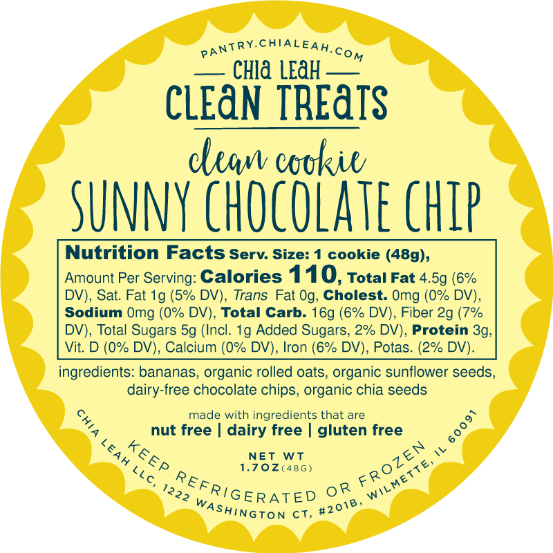 Sunny Chocolate Chip Cookie - Circle (800x800), Png Download