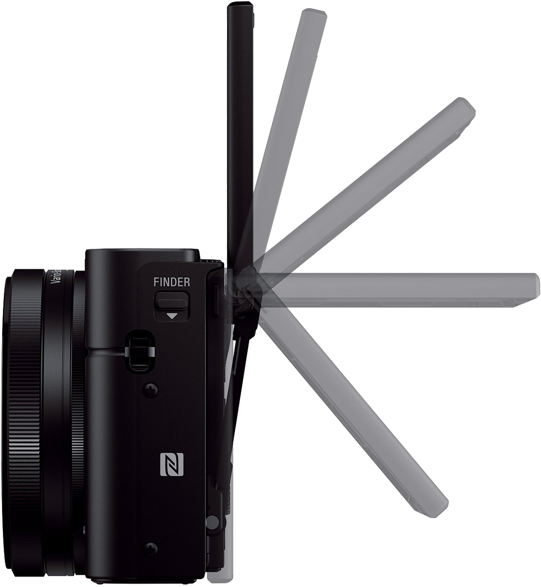 Sony Rx100 Mark Iii - Sony Rx100 Ii Display (1600x1200), Png Download