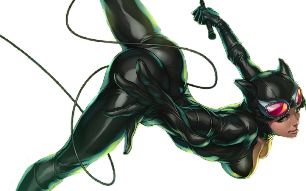 Report Abuse - Cat Woman (1024x640), Png Download
