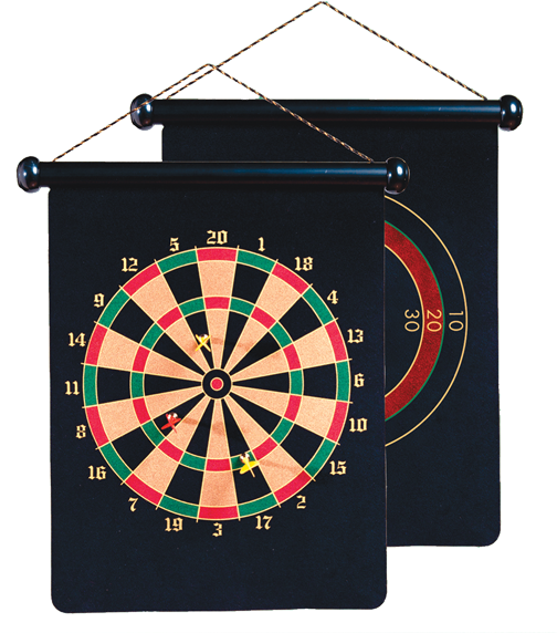 Magnetic Darts - Dart Board (600x600), Png Download