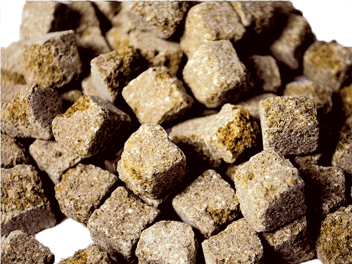 Dhampur Green Rough Cut Sugar Cubes - Cobblestone (700x700), Png Download