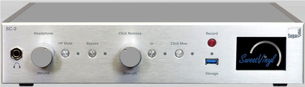 Sweetvinyl Sugarcube Sc-2 Silver Front - Electronics (1000x1000), Png Download