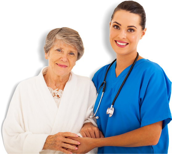 Clip Art Images - Home Nursing Care Giver (696x539), Png Download