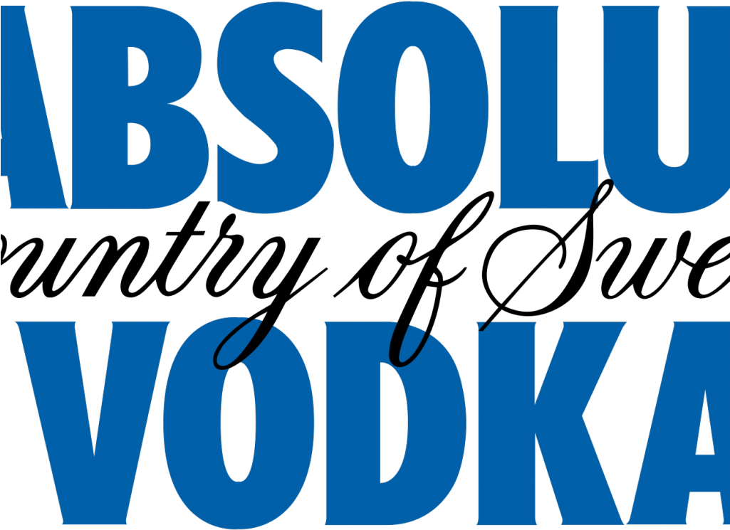 Absolut Vodka Vector Logo » Absolut Vodka Vector Logo - Absolut Vodka Logo Png (1024x768), Png Download