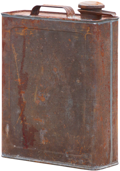 Canister, Rusty, Stainless, Container, Metal, Fuel - Briefcase (540x720), Png Download