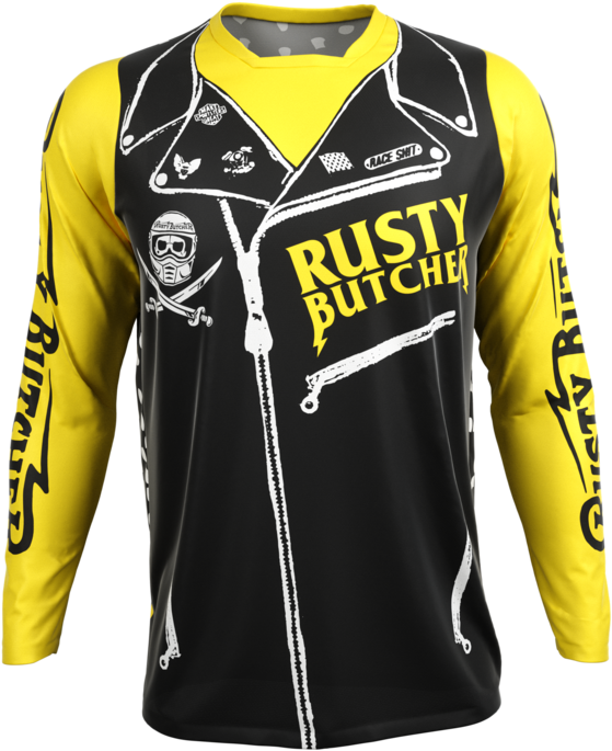 Punk Ass Hooligan Race Jersey - Leather Jacket (700x824), Png Download