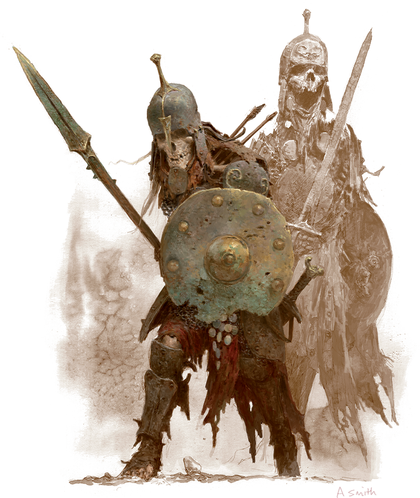 In One Corner Of The Dungeon, Near The Door Through - Hyborian Warriors (844x1000), Png Download