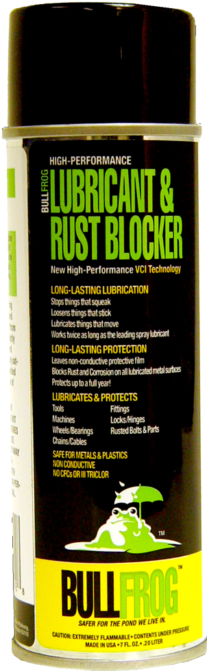 Bull Frog 93692 Lubricant W/rustblocker - Poster (333x1000), Png Download