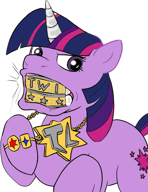 Thug Clipart Bling - My Little Pony Gangster (677x827), Png Download