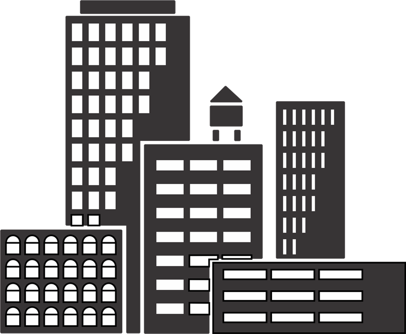You Might Also Like - City Skyline Clipart (800x659), Png Download