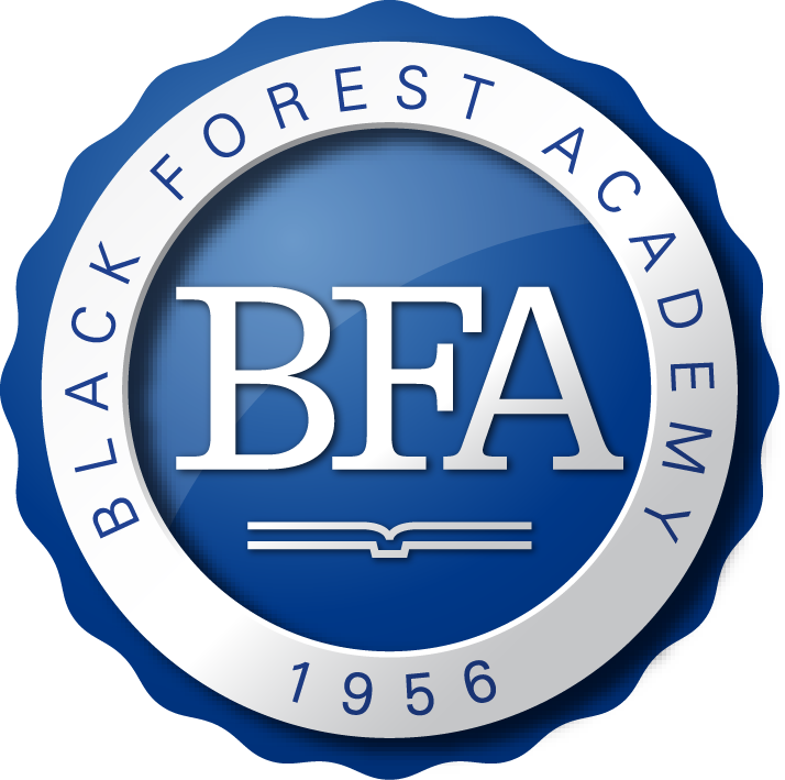 Download Black Bfa Logo - Black Forest Academy (714x709), Png Download