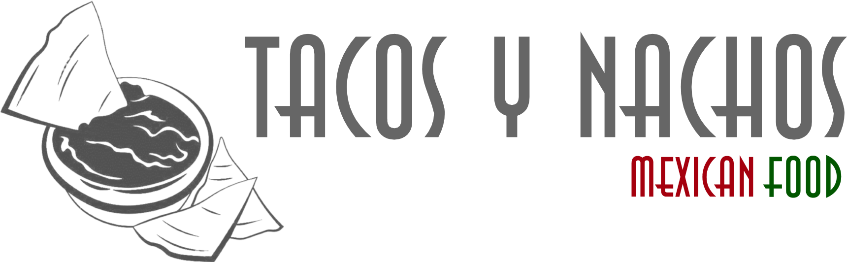 Tacos Y Nachos - Mad Mex (1721x605), Png Download