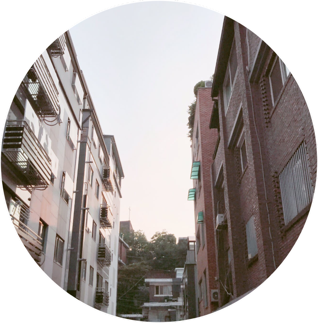 Cute Building Circle Circulo Edificios City Freetoedit - Aesthetic Tumblr Grey Blue (1024x1039), Png Download