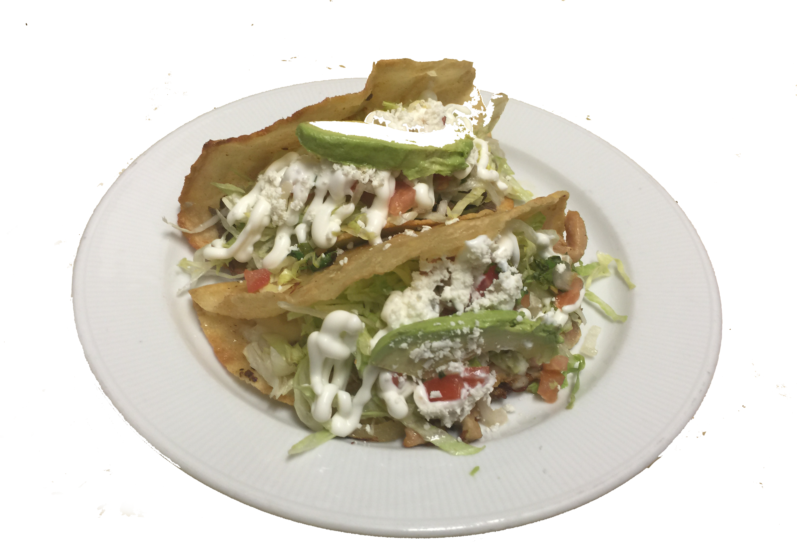 Lupita's Most Loved Taco With Choice Of Meat Made On - Tortilla (3264x2448), Png Download