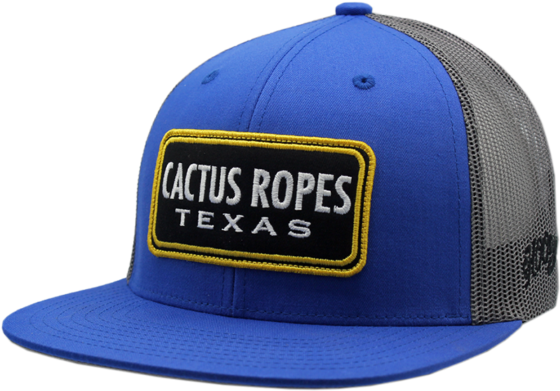 Hooey Youth Cactus Ropes Blue And Grey Mesh Snapback - Baseball Cap (1000x1500), Png Download