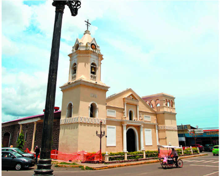 Iglesia San Juan Bautista Aguadulce (1011x568), Png Download